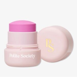 NEW Polite Society by Jerry Blandino Powder Blush Stick Los Angeles cool pink